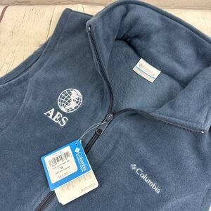 NWT Columbia AES Vest Men's Size Medium Blue 190893097512
